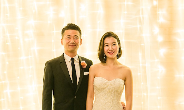 〈クリスマスウェディング〉 沢山のキャンドルの灯りと共に