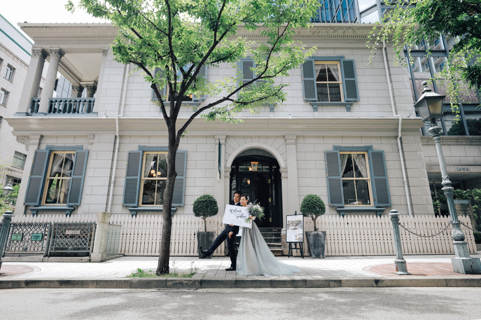 〈華やかウェディング〉 可憐なコーディネートに包まれて